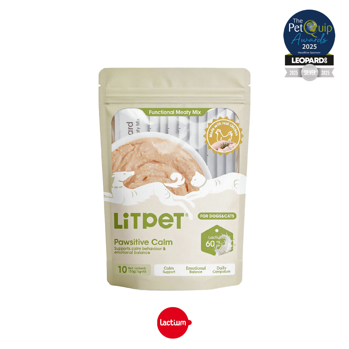 Pawsitive Calm Meaty Mix Paste for Cats & Dogs