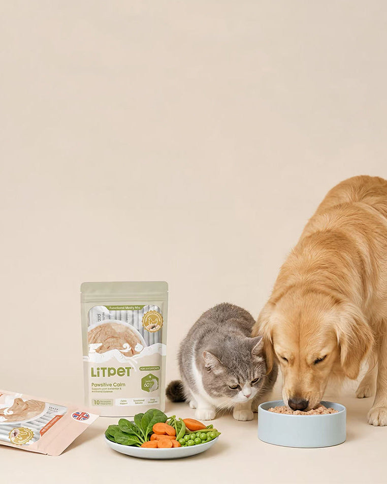 LitPet Meaty Mix range — Digest Well, Pawsitive Calm, Urinary Guard, Joint & Mobility, Skin & Coat