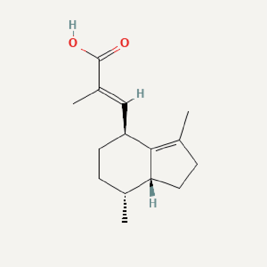 1. Valerenic acid – C15H22O2